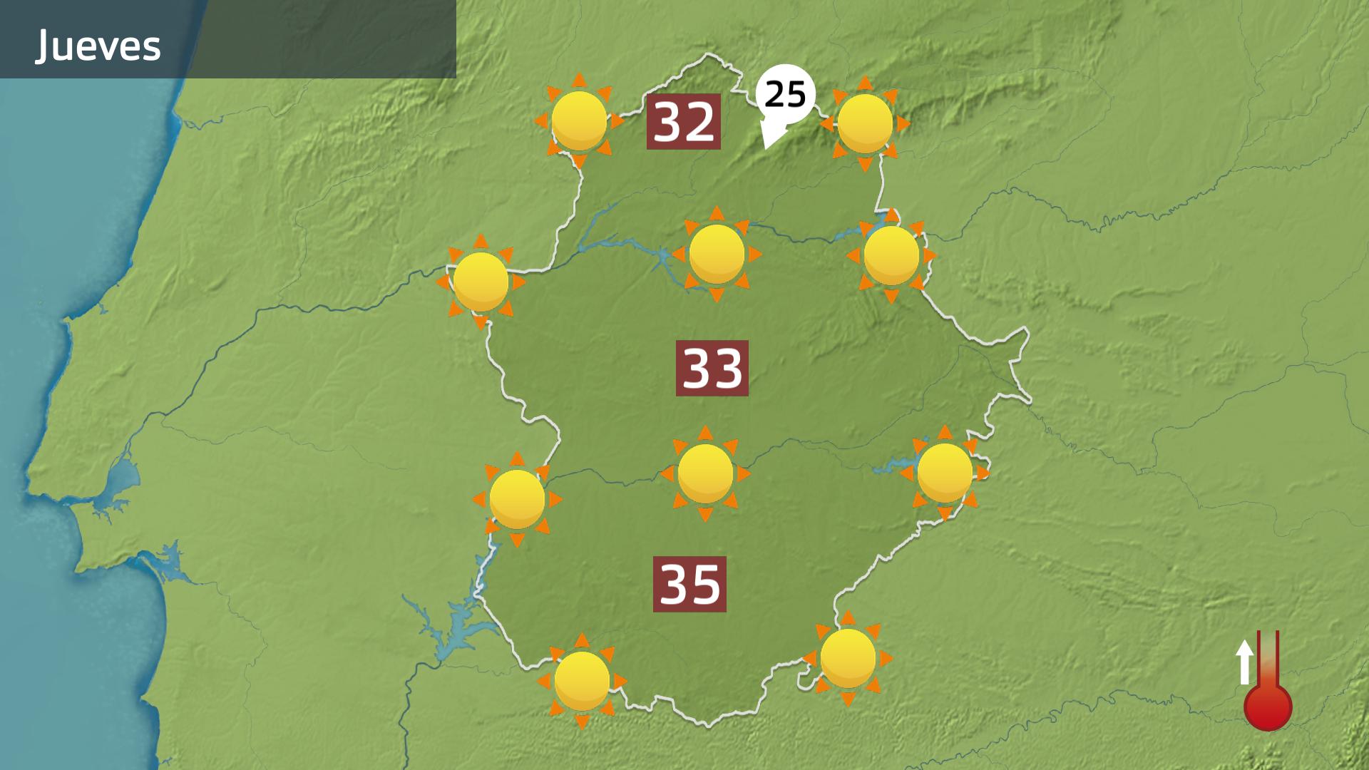 Previsión Extremadura