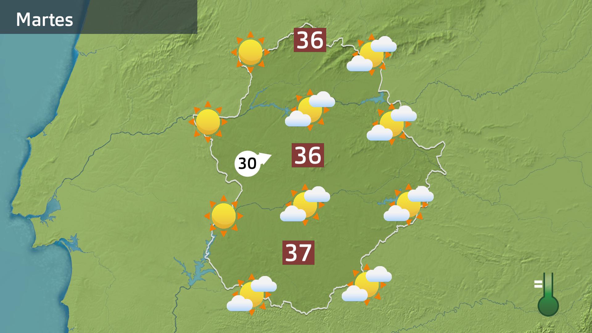 Previsión Extremadura