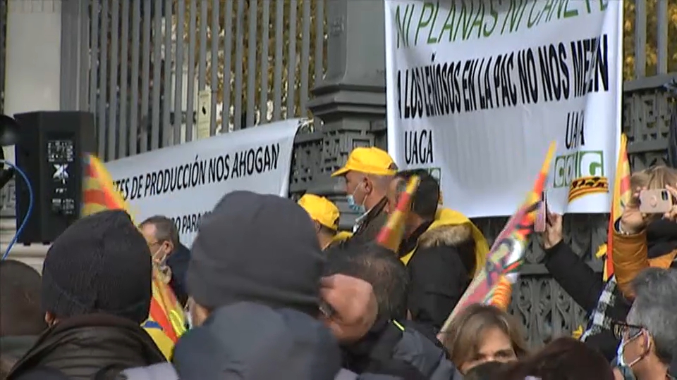 Agricultores y ganaderos vuelven a la calle en Madrid este lunes para protestar por el acuerdo con Mercosur