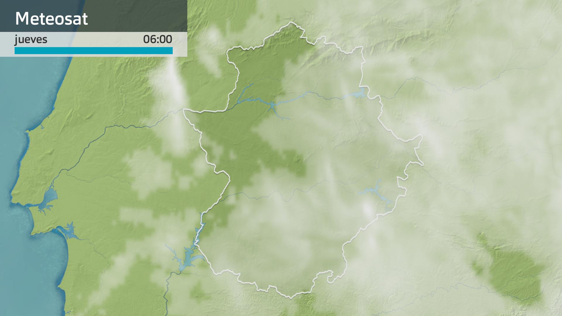 Imagen del Meteosat jueves 5 de diciembre 6 h.