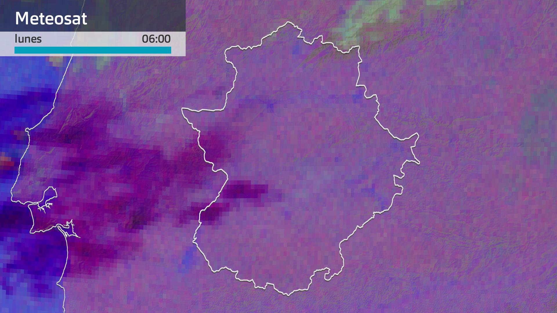 Imagen del Meteosat lunes 12 de mayo 6 h.