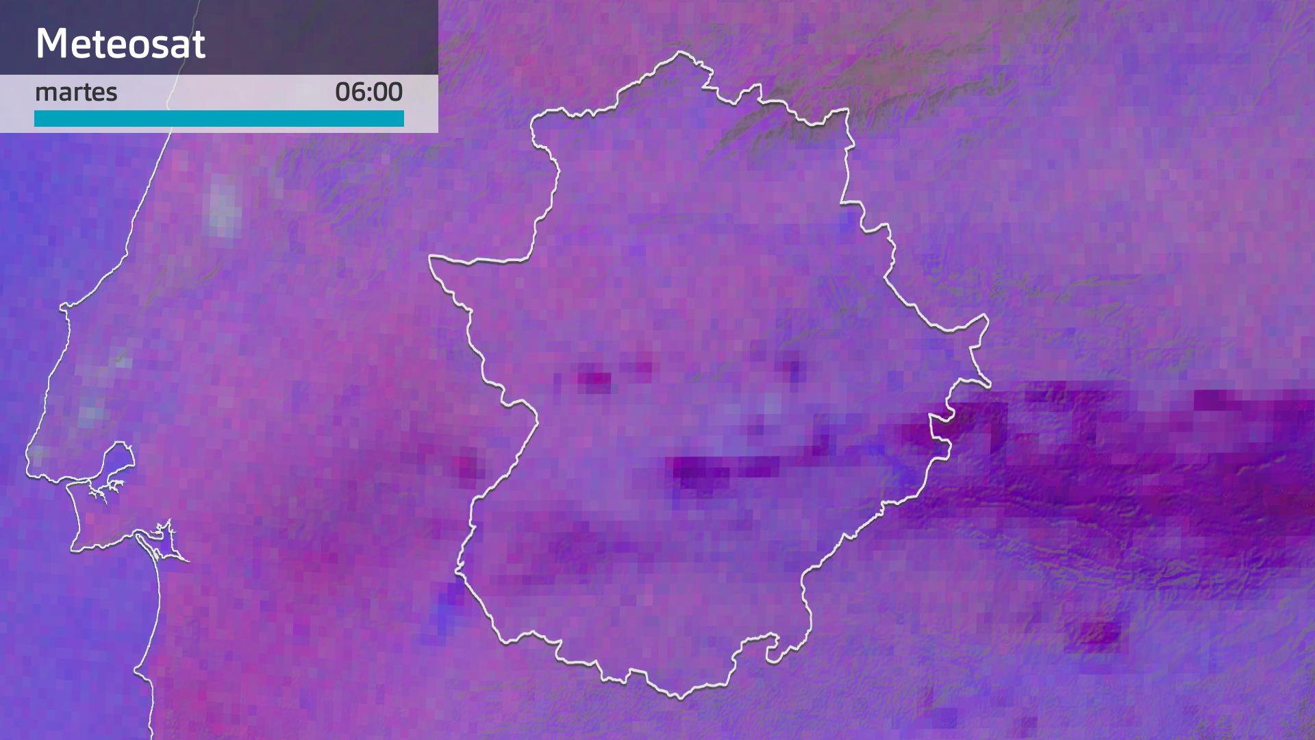 Imagen del Meteosat martes 27 de mayo 6 h.