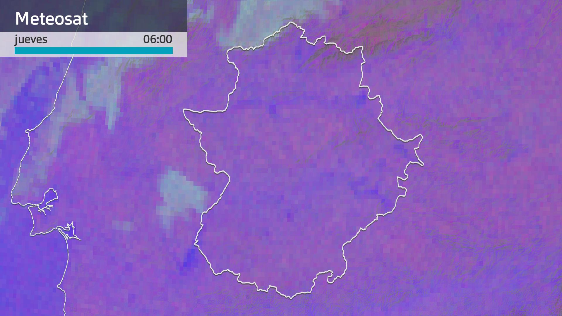 Imagen del Meteosat jueves 26 de junio 6 h.