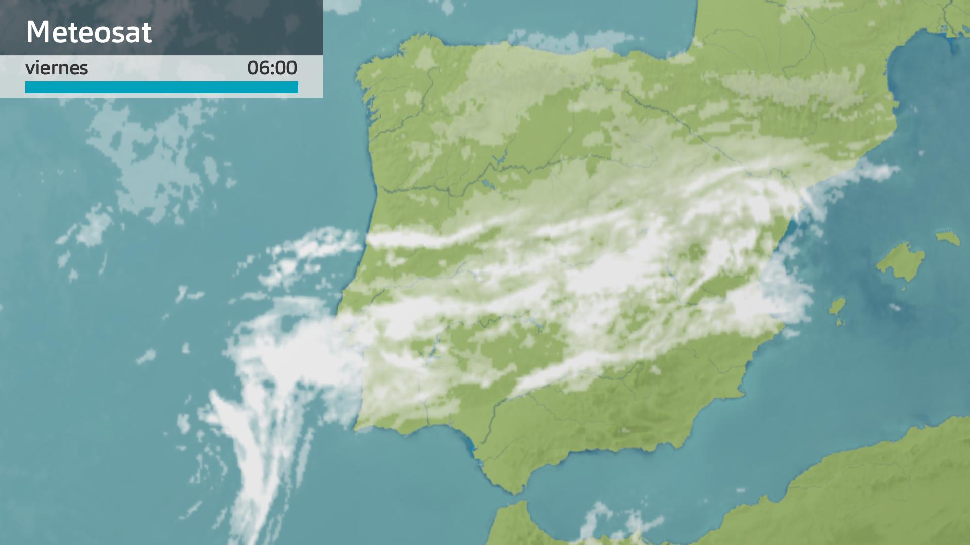 Imagen del Meteosat viernes 5 de septiembre 6 h.