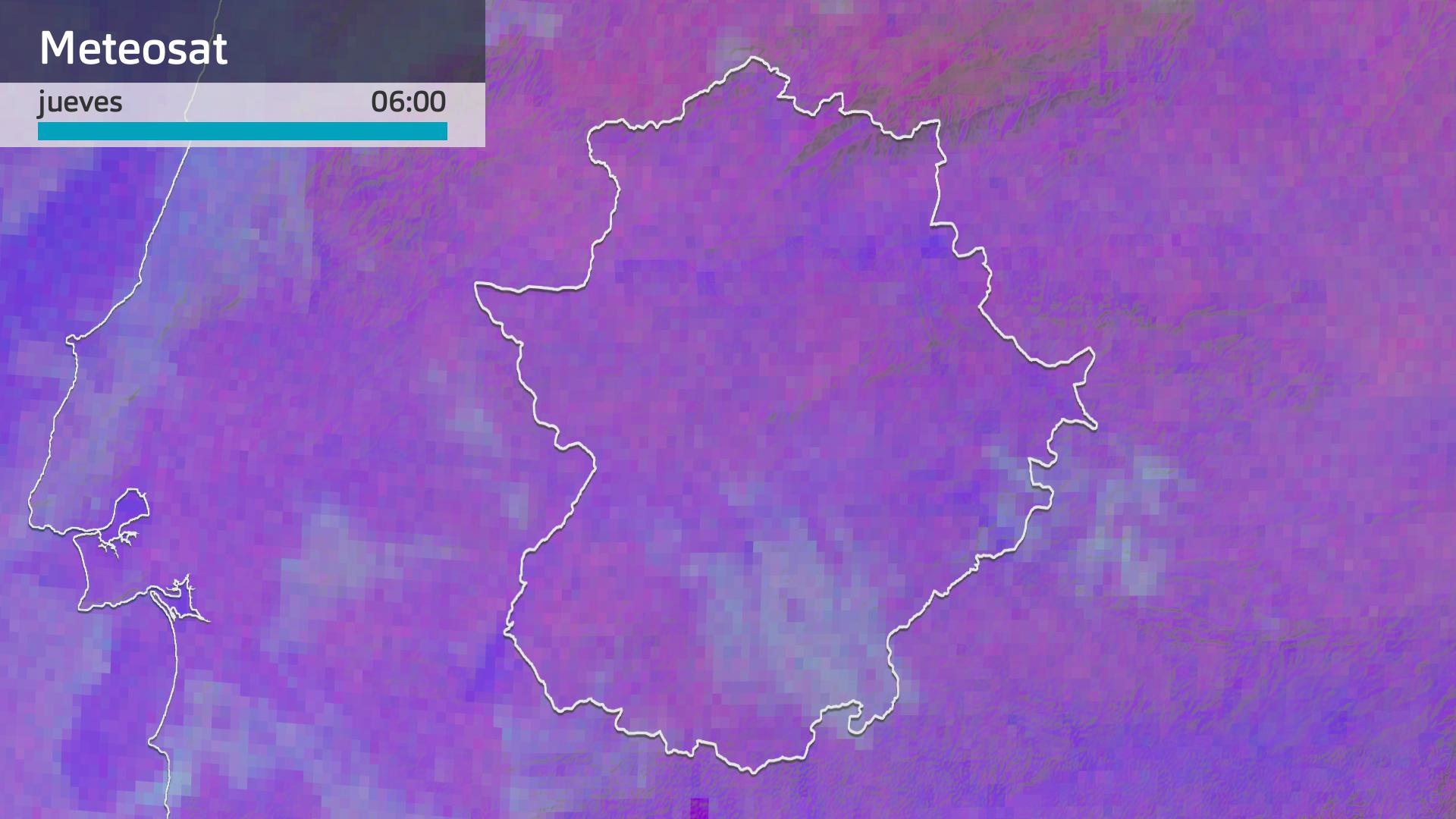 Imagen del Meteosat jueves 11 de septiembre 6 h.