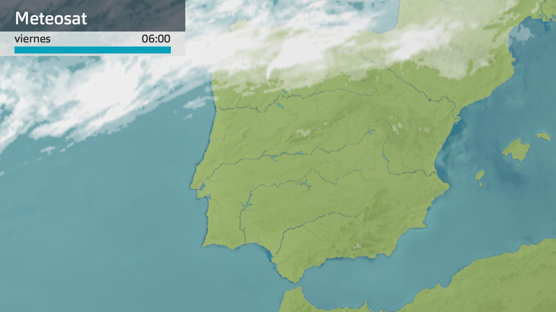 Imagen del Meteosat viernes 12 de septiembre 6 h.