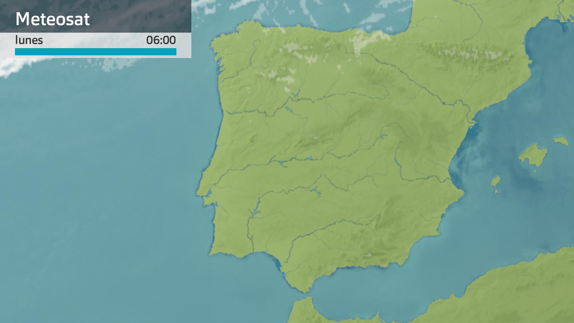 Imagen del Meteosat lunes 15 de septiembre 6 h.