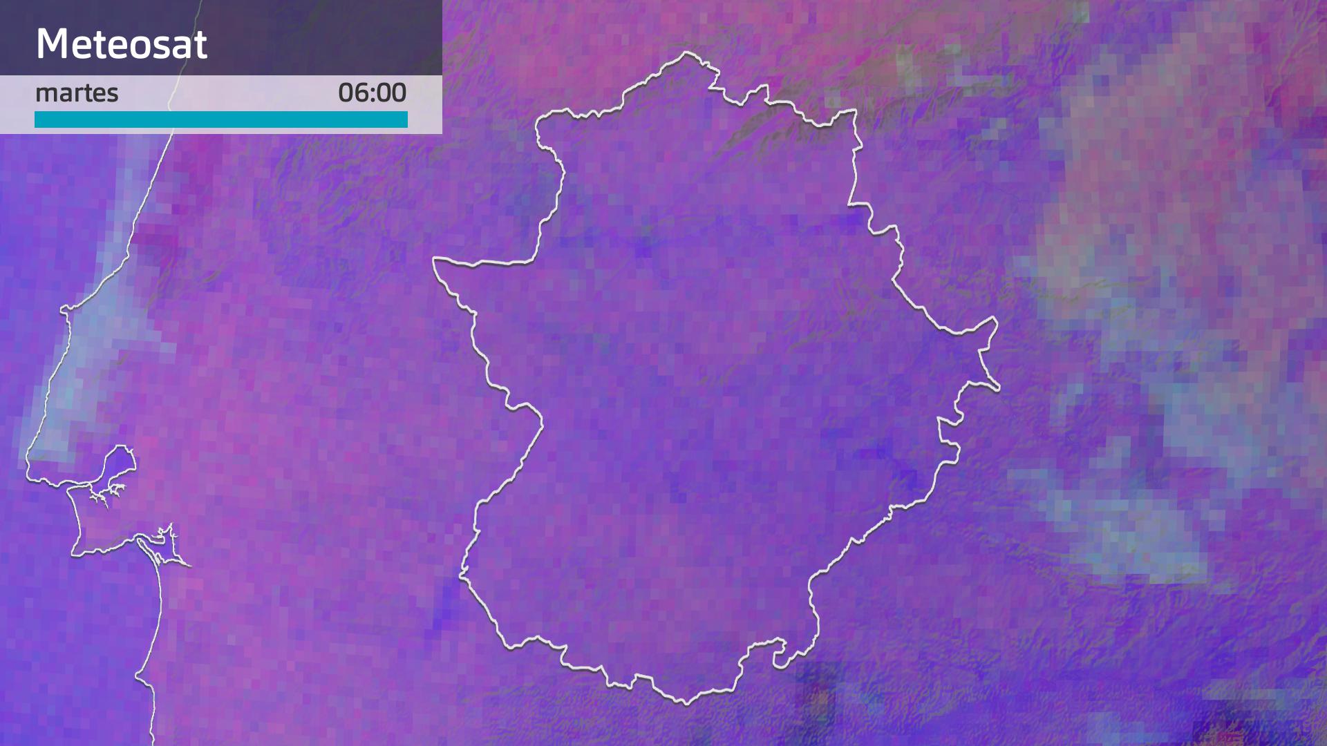 Imagen del Meteosat martes 30 de septiembre 6 h.