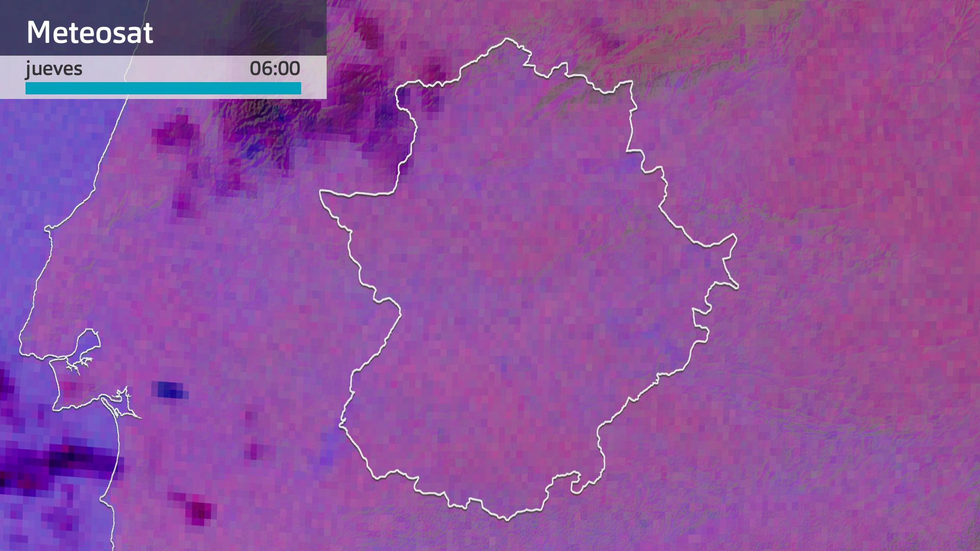 Imagen del Meteosat jueves 26 de marzo 6 h.