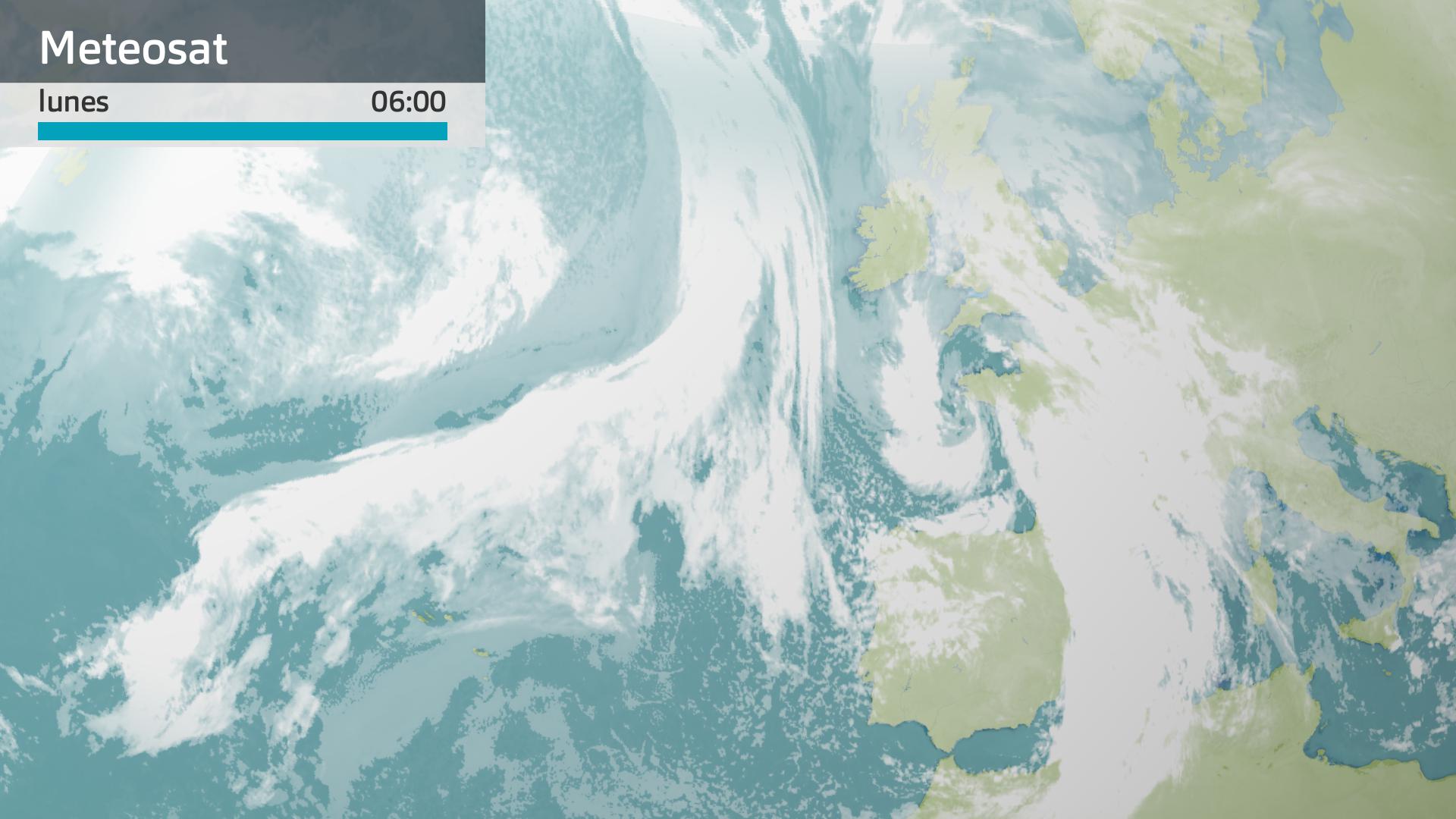 Imagen del Meteosat lunes 22 de diciembre 6 h.
