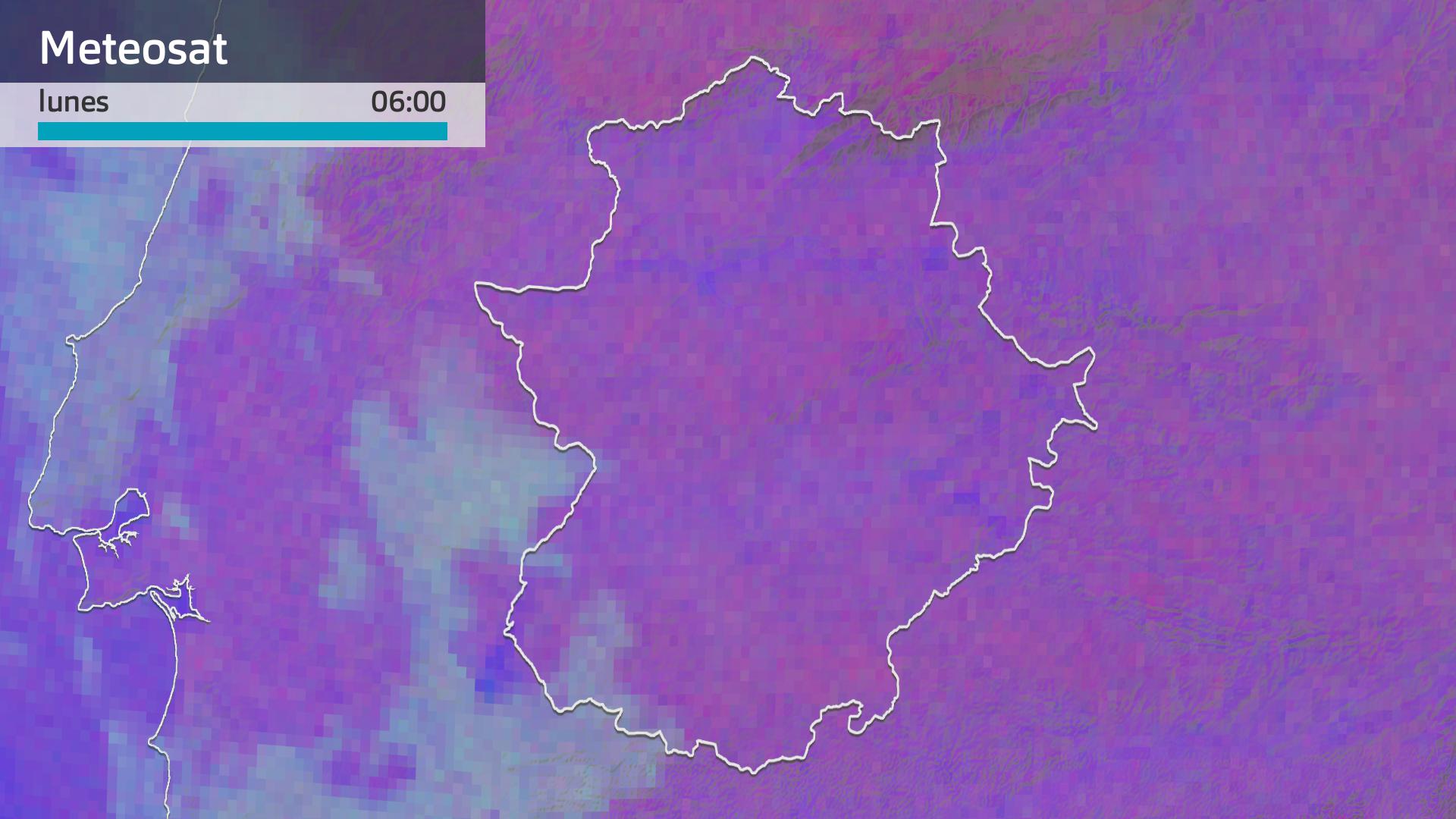 Imagen del Meteosat lunes 9 de septiembre 6 h.