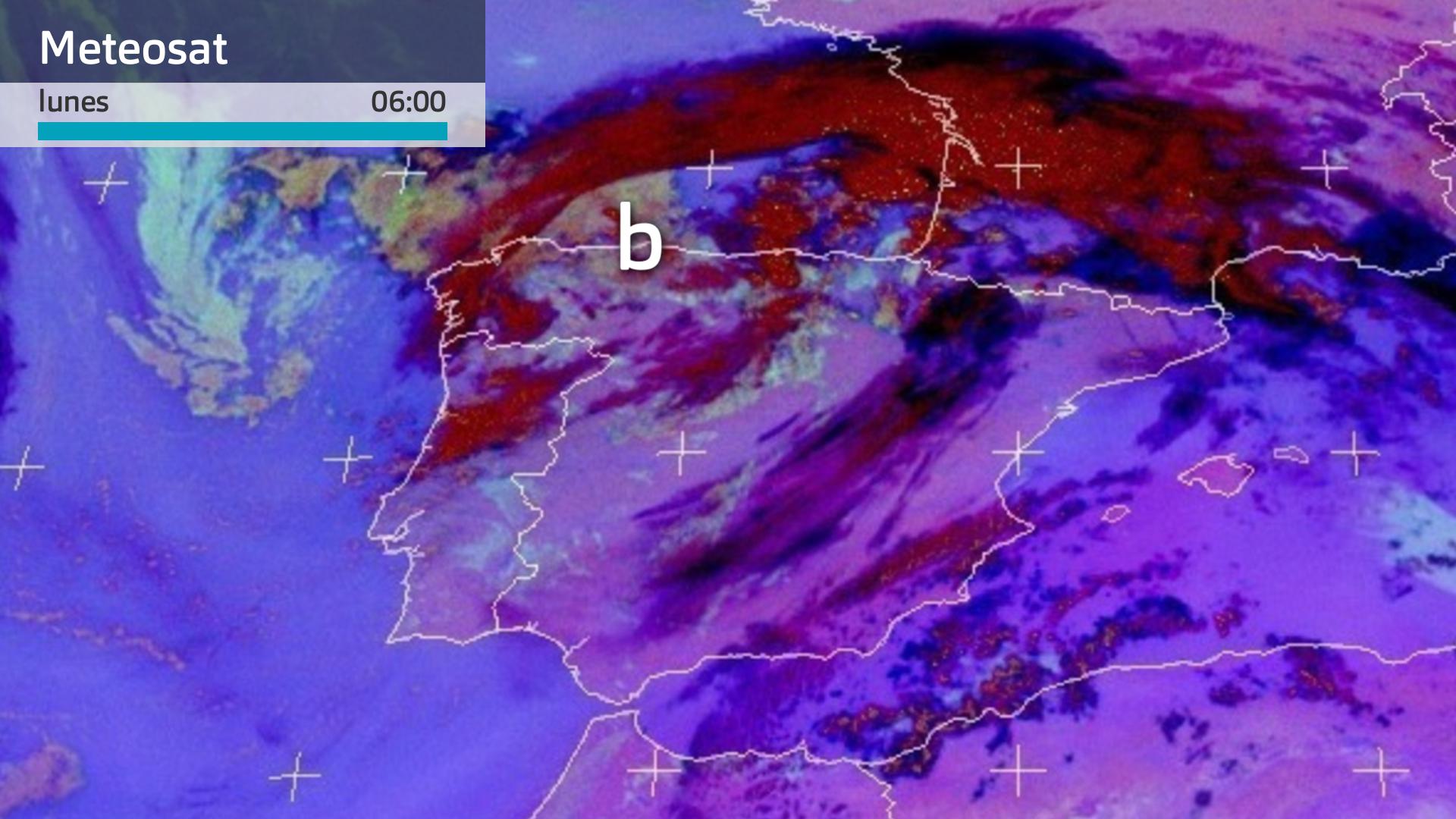 Imagen del Meteosat lunes 19 de mayo 6 h.