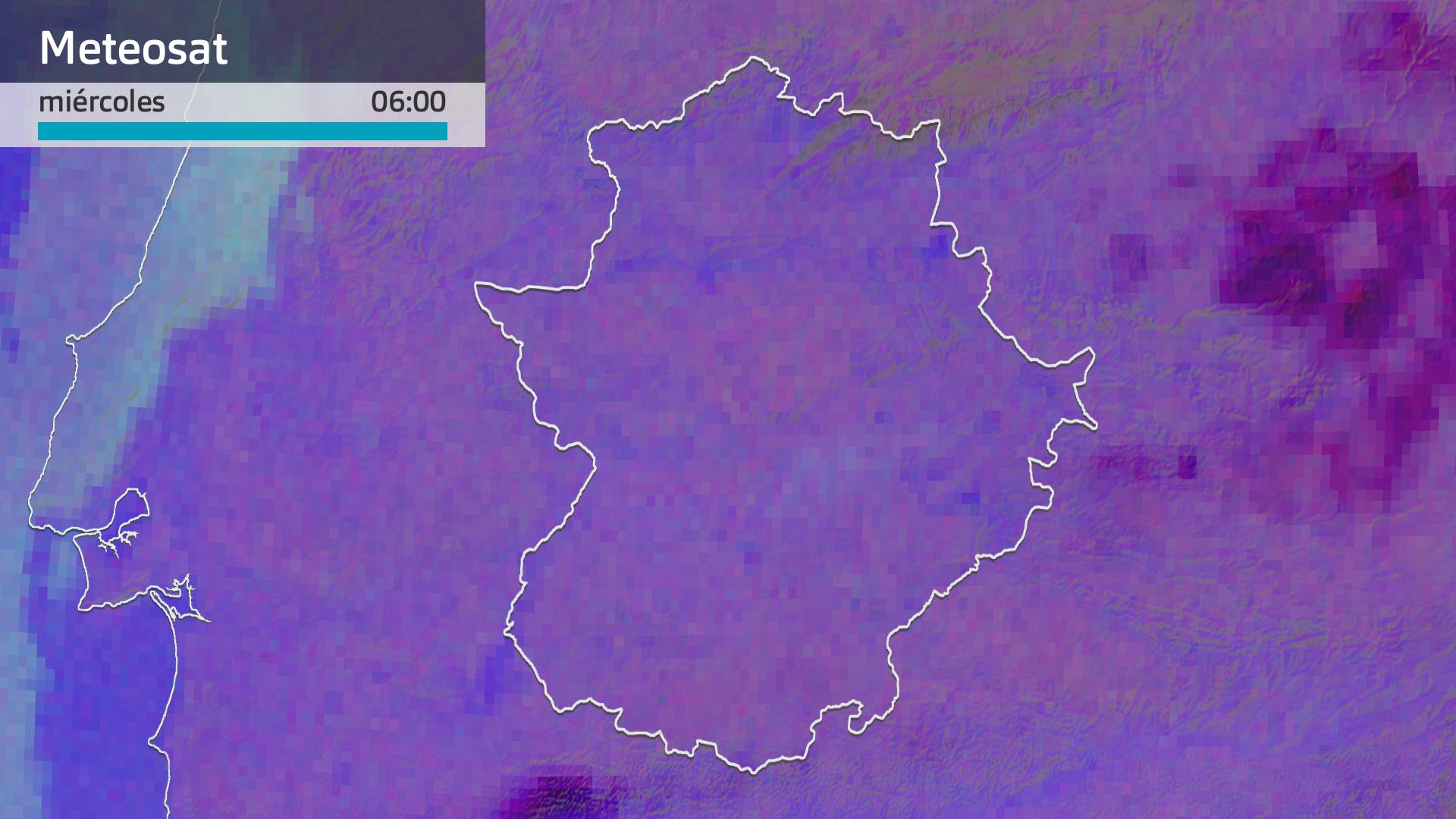 Imagen del Meteosat miércoles 21 de mayo 6 h.