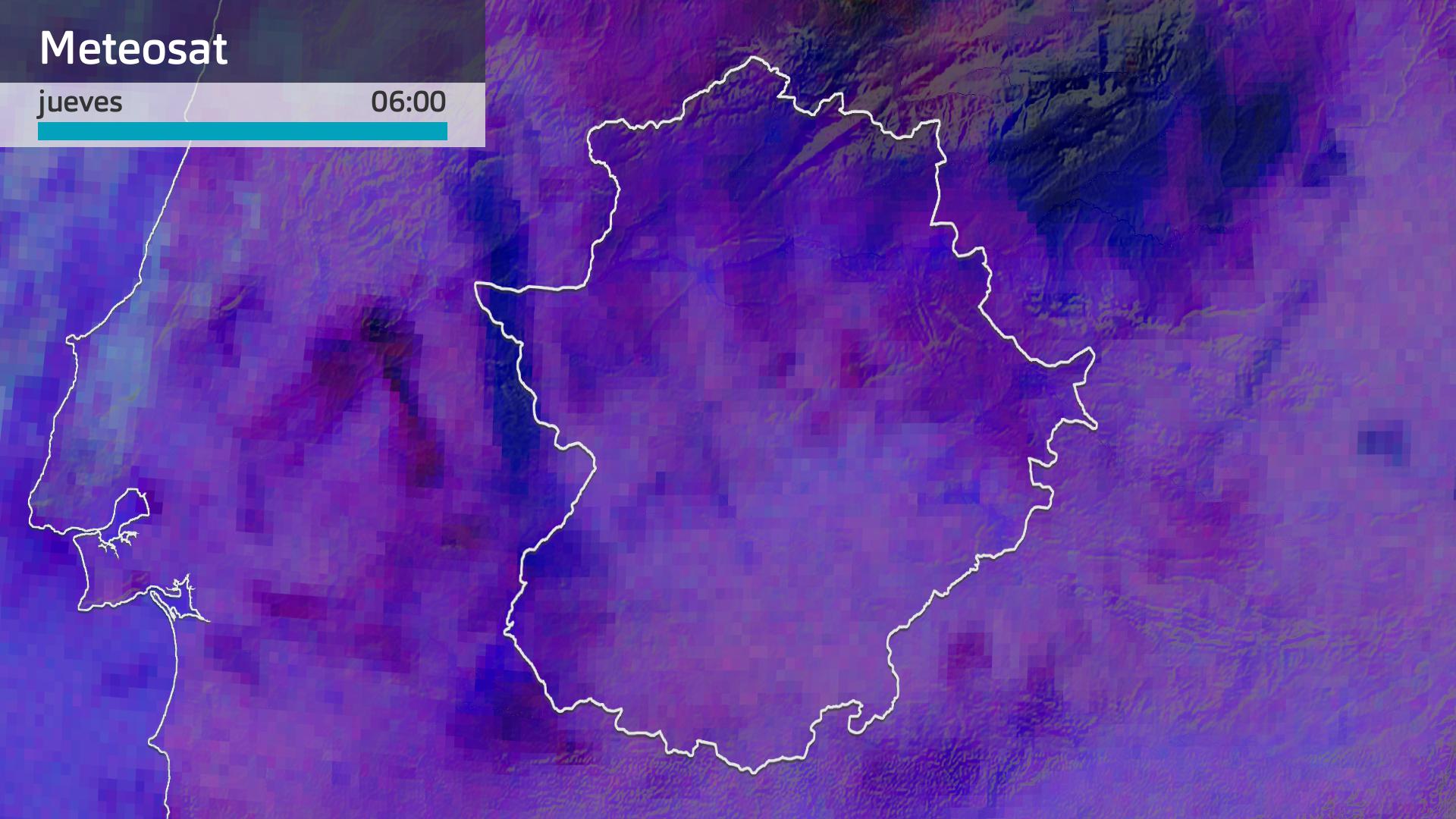 Imagen del Meteosat jueves 5 de junio 6 h.
