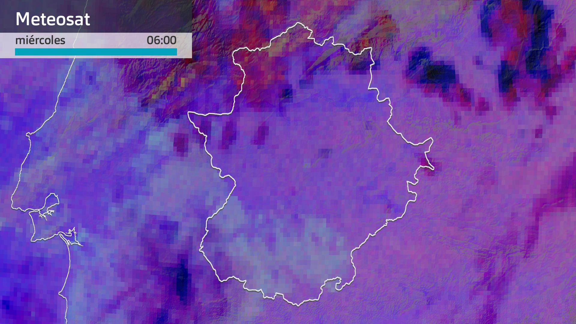 Imagen del Meteosat miércoles 10 de septiembre 6 h.
