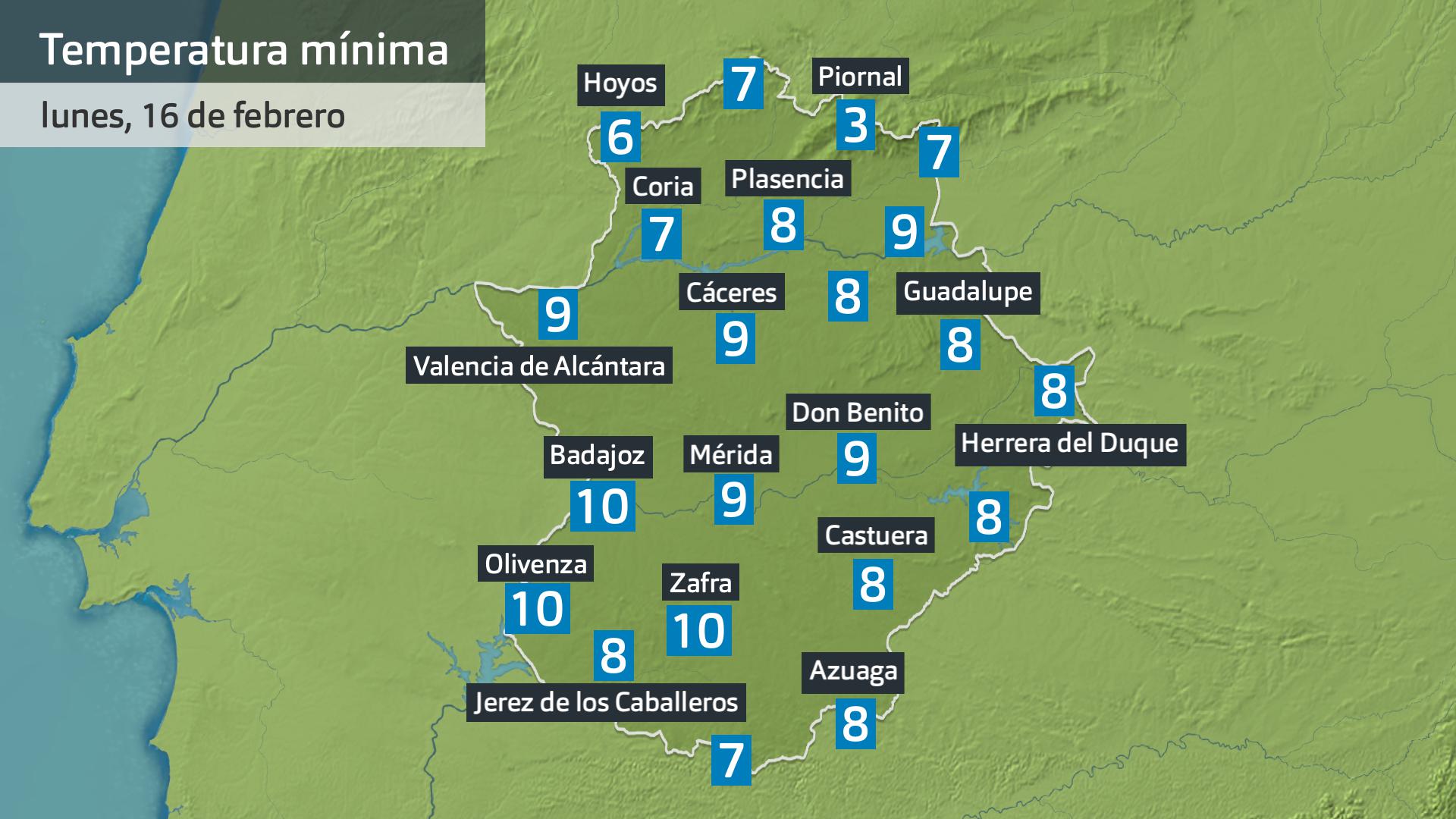 Previsión Extremadura