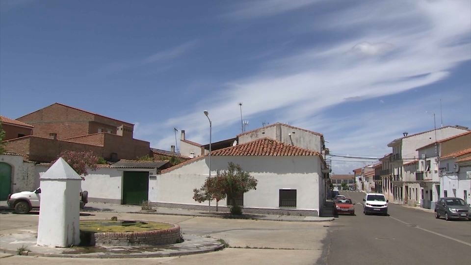 Tractorada contra la inclusión de Talarrubias en la Reserva de la Biosfera convocada por Apag Extremadura Asaja