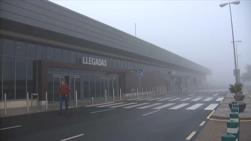 Niebla en el aeropuerto