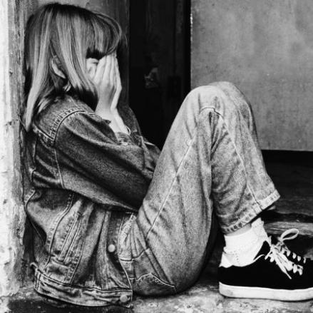 Adolescente triste