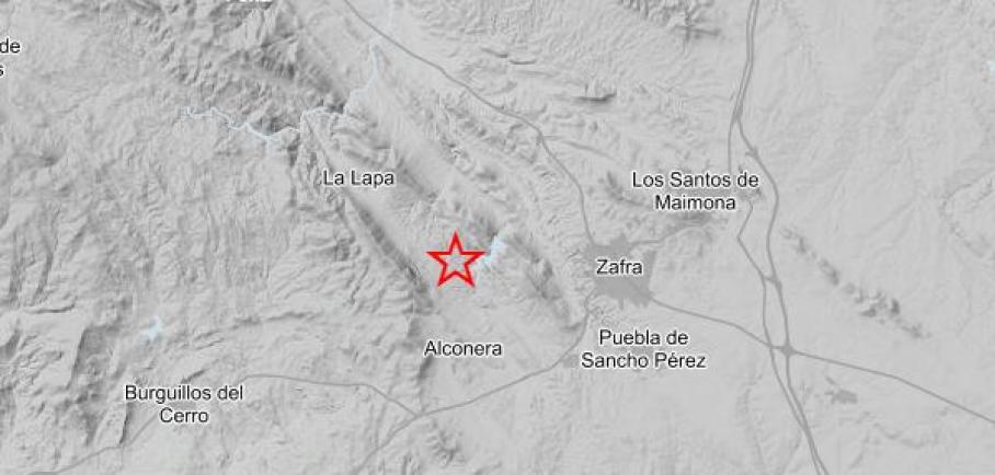 Pequeño terremoto en Alconera