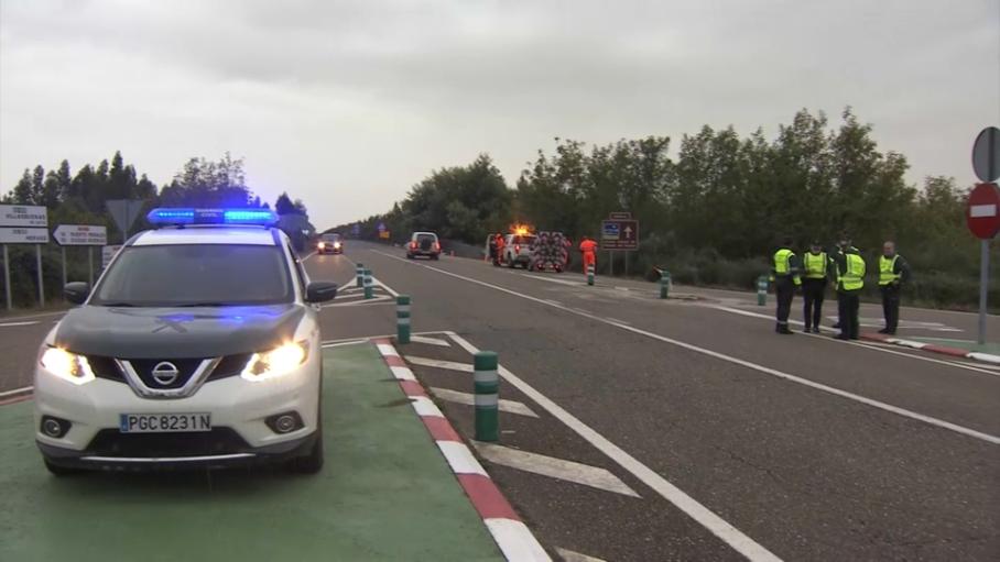 El dispositivo "Puente de Noviembre" se cierra con nueve heridos en Extremadura. Todos de carácter leve