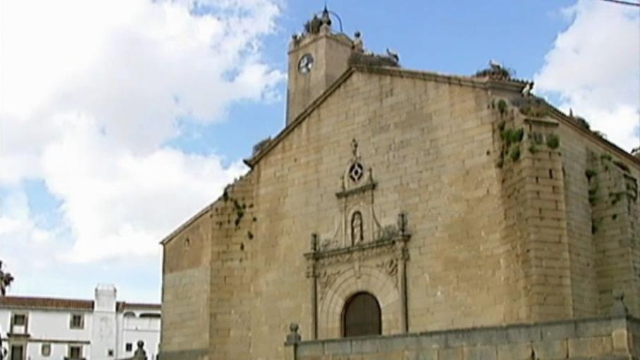 La iglesia de Nuestra Señora de la Asunción de Malpartida de Cáceres, declarada Bien de Interés Cultural