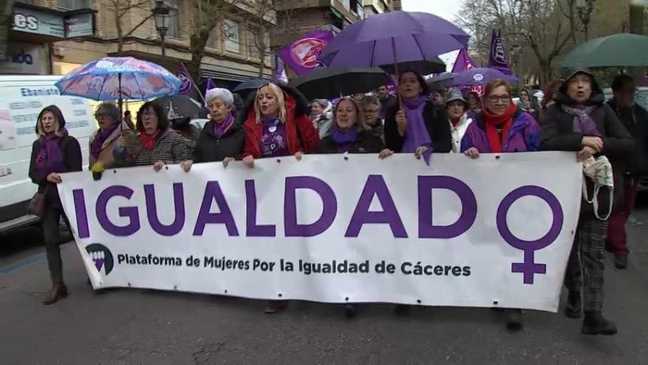 La Plataforma Mujeres por la Igualdad se manifestará el 8M en Cáceres bajo el lema "los derechos no se tocan"