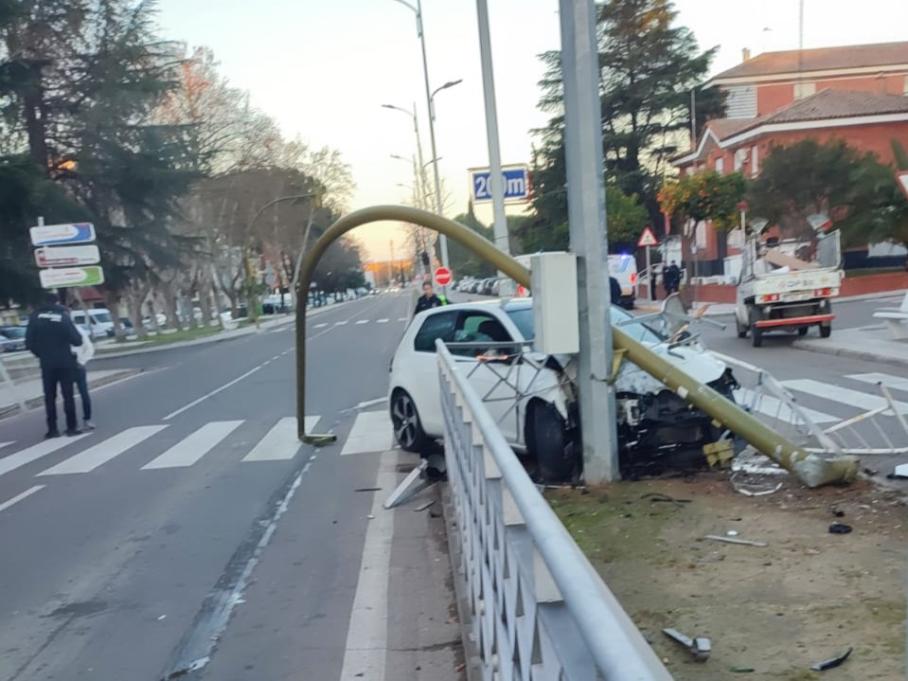 Accidente en Don Benito