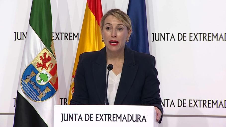 La presidenta de la Junta de Extremadura espera una reversión de la decisión de cerrar nucleares