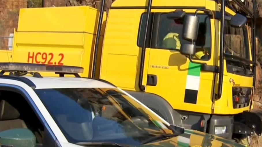 Desactivado el nivel 1 de peligrosidad del incendio forestal en Hornachos