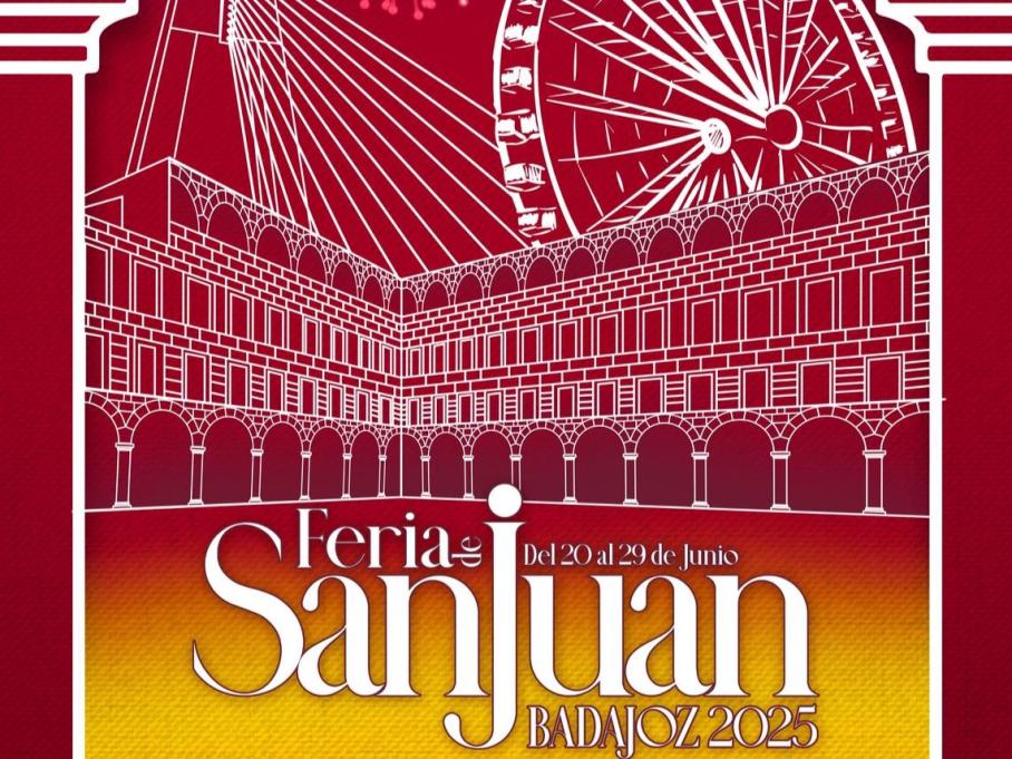 Cartel de la Feria de Badajoz 2025