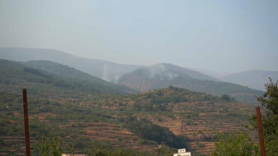Estabilizado el incendio de Candelario que se originó en Jarilla