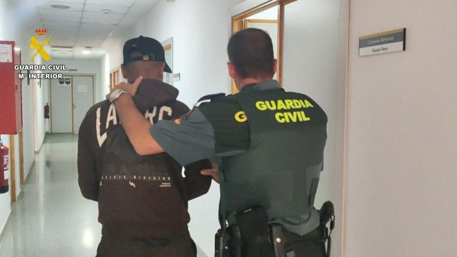 Detenido por robar cerca de Cáceres