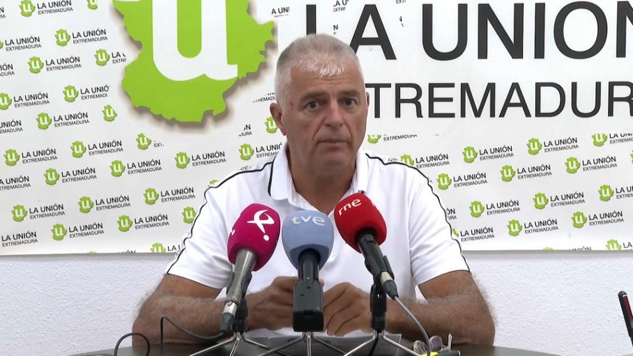 Luis Cortés, secretario general de La Unión Extremadura