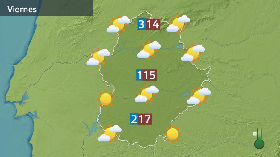 Mapa de previsión del 28 de noviembre