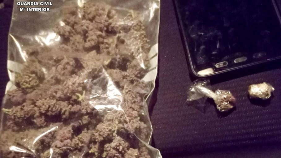 Productos intervenidos por la Guardia Civil durante la operación