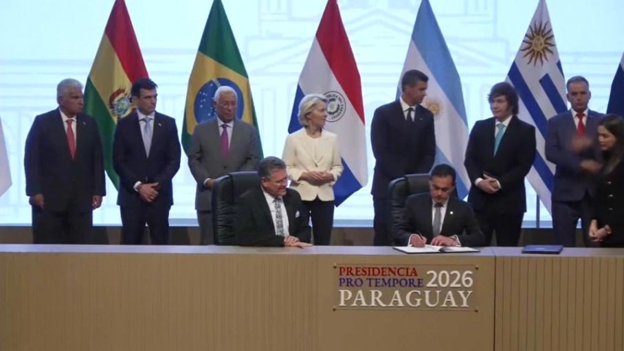 Firma del acuerdo de libre comercio entre la Unión Europea y Mercosur