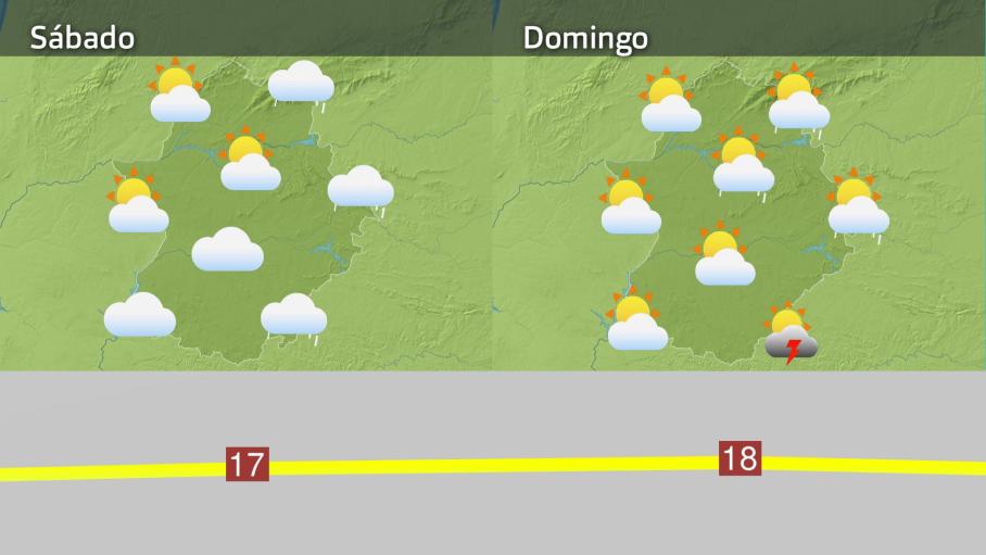 Mapa de previsión del 7 y 8 de marzo