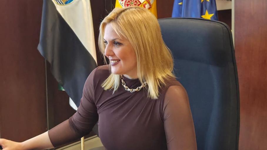 La consejera de Hacienda y Administración Pública en funciones, Elena Manzano