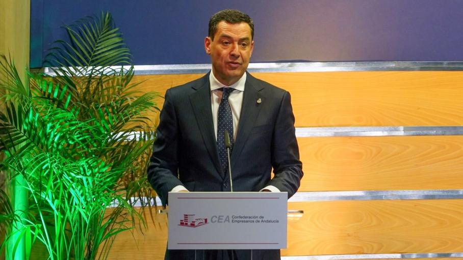 Juanma Moreno, presidente de la Junta de Andalucía, en una imagen de archivo
