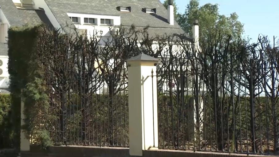 Resultado de un incendio en las Vaguadas en Badajoz