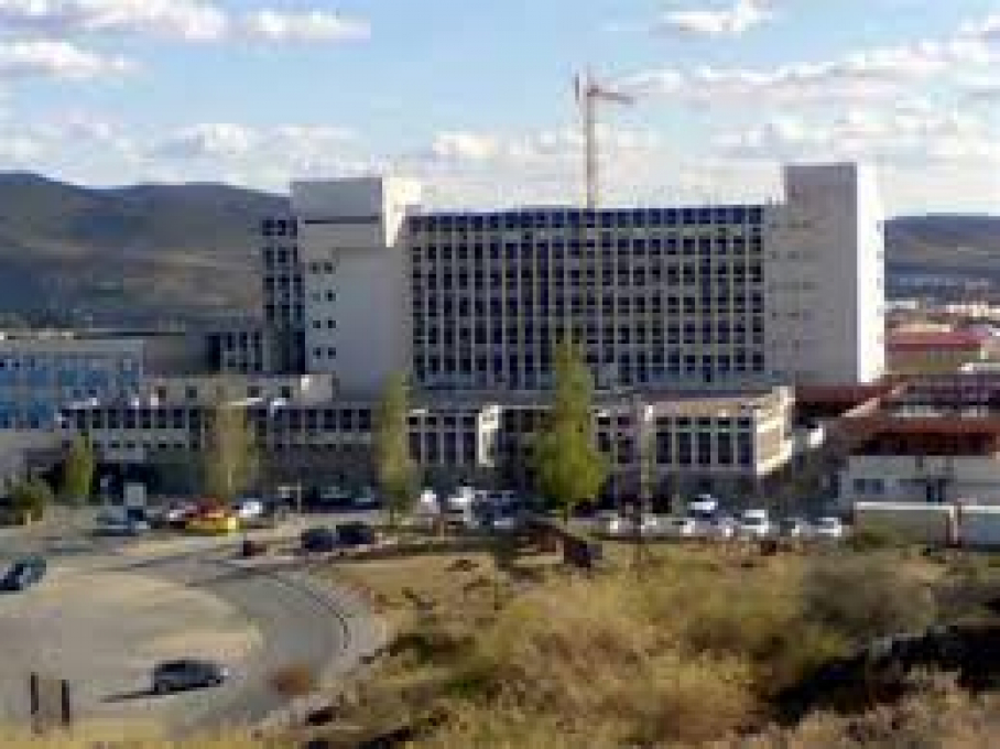 Una vista del Hospital Virgen del Puerto.