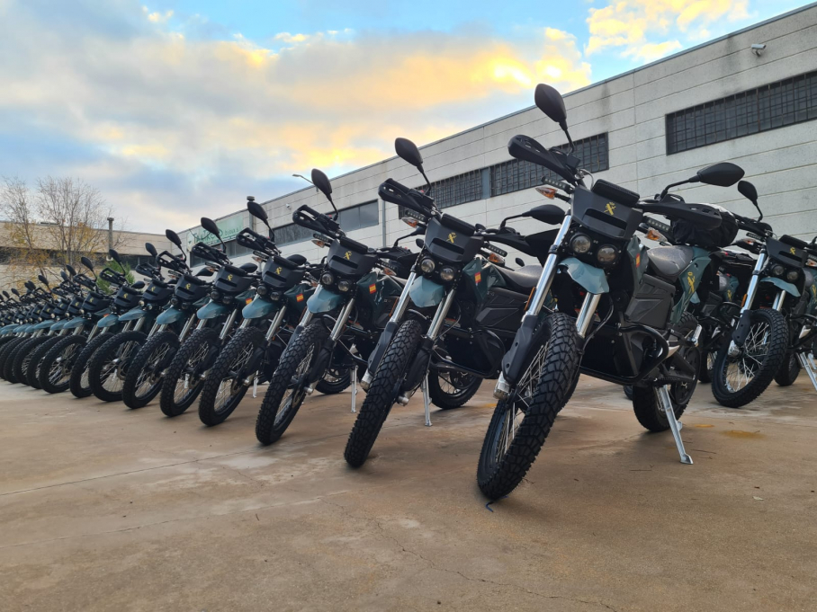 Motos eléctricas para el SEPRONA