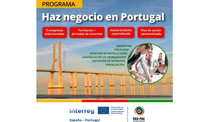 Programa "Haz Negocios en Portugal" para empresas interesadas en el mercado transfronterizo