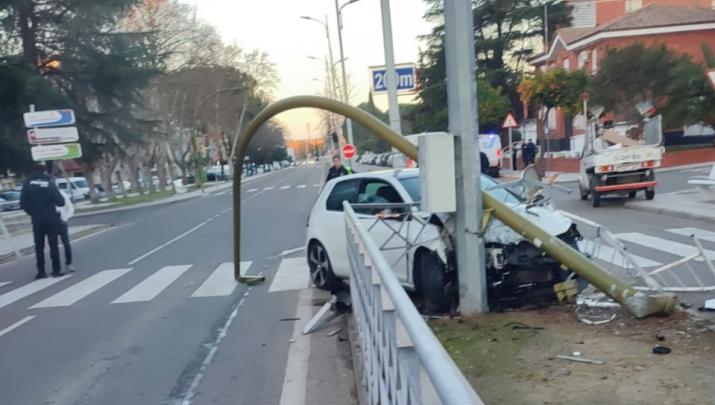 Accidente en Don Benito