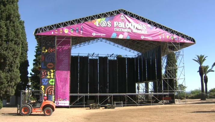 Preparativos de Los Palomos