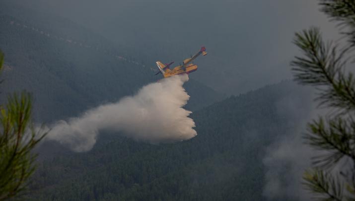 Controlado el incendio forestal en Las Hurdes. El Infoex desactiva el nivel 1 de peligrosidad