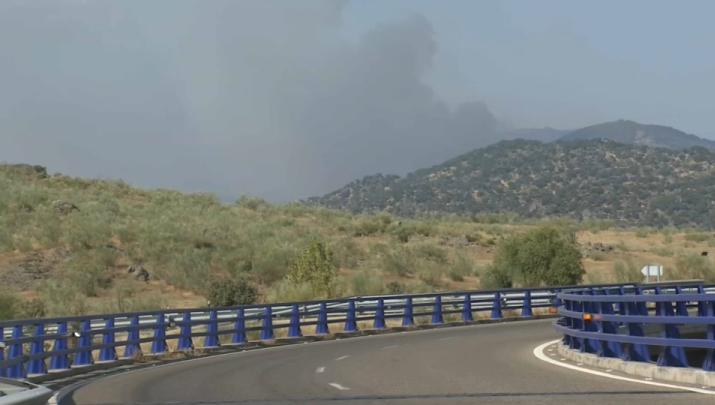 El CPEI de la Diputación de Badajoz refuerza la cobertura en los límites con Cáceres por los incendios