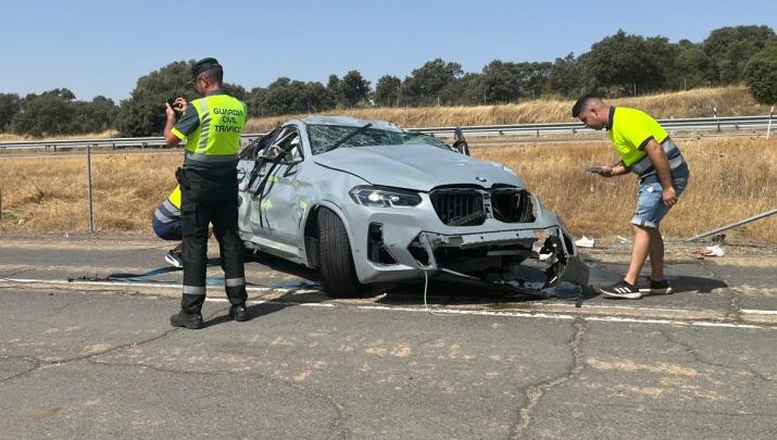 Accidente en la A-5