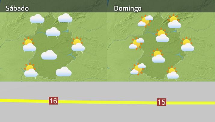 Mapa de previsión del 29 y 30 de noviembre